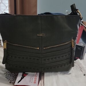NWT Rosetti Dark Green Shoulder Bag